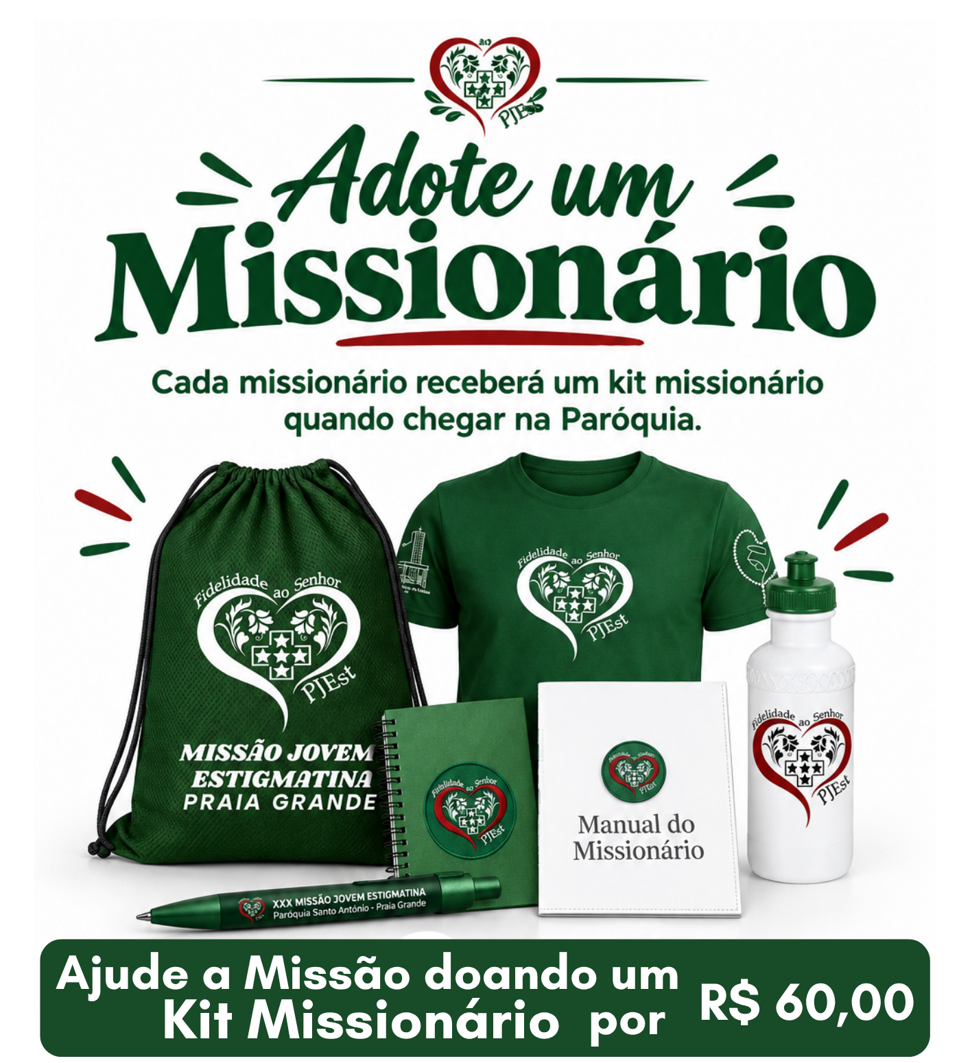 Noite do Pastel – Arrecadação para a Missão Jovem Estigmatina